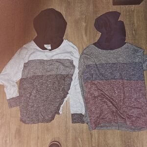 Place Black and Gray Hoodie